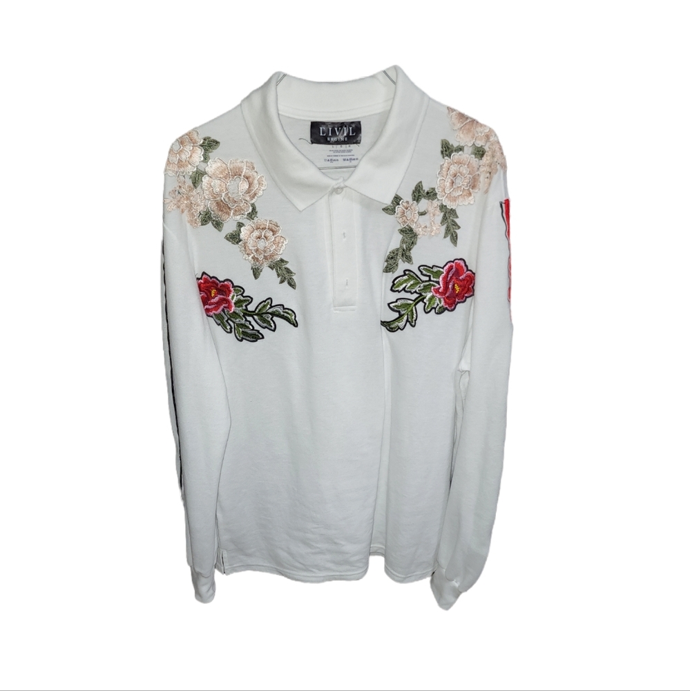 Civil Regime Flower Long Sleeve Tee